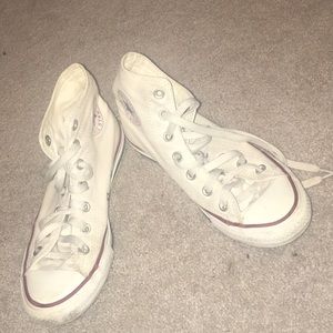 White high top converse